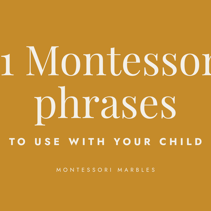 21 Montessori Phrases to Use With Your Child (and What Each One Teaches)