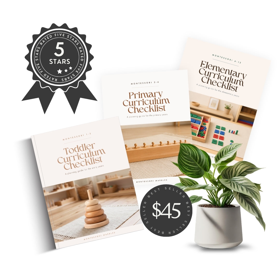 The complete Montessori roadmap, ages 1 to 12.
