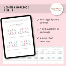 Load image into Gallery viewer, Addition Drills Workbook Level 5
