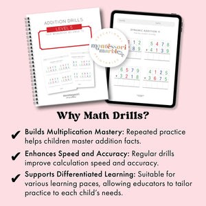 Addition Drills Workbook Level 5