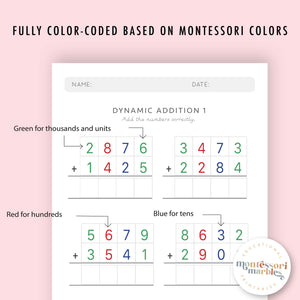 Addition Drills Workbook Level 5