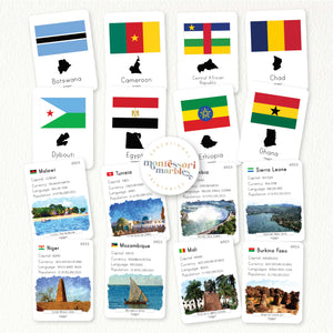 Africa Fact Cards