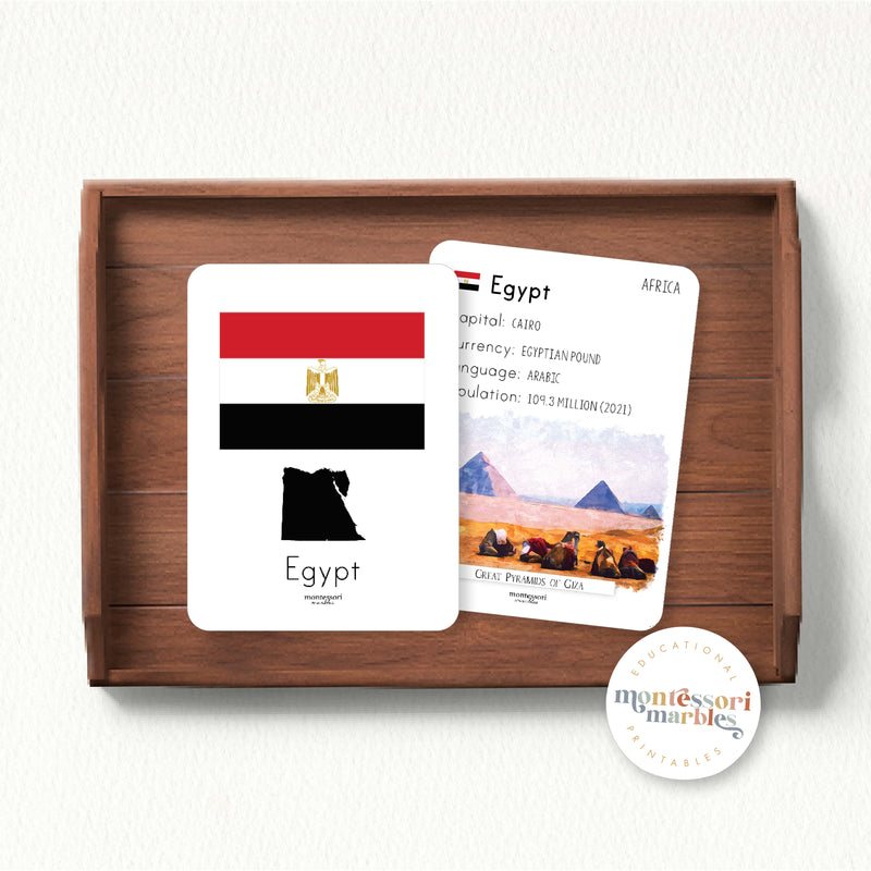 Africa Fact Cards