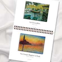 Load image into Gallery viewer, Claude Monet Montessori Picture Binder
