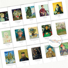 Load image into Gallery viewer, Vincent Van Gogh Montessori Picture Binder
