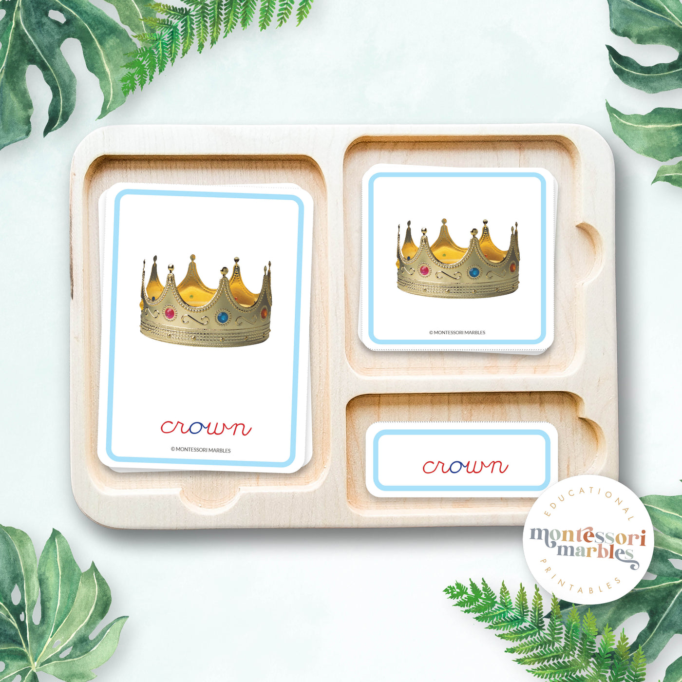 Blue Series Cursive Cards | Phonics Reading Ages 6-8 — Montessori Marbles
