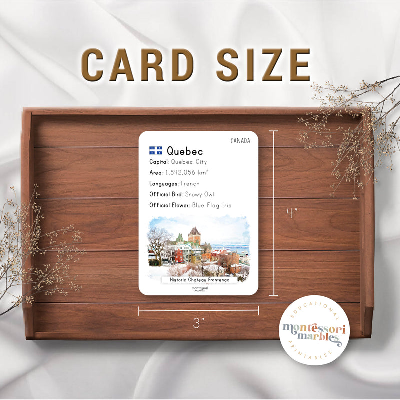 Canada Fact Cards