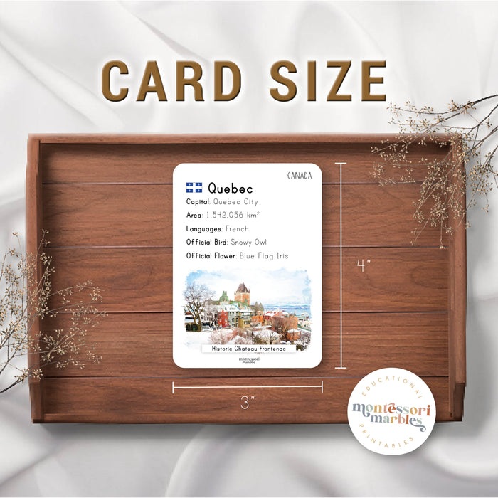 Canada Fact Cards