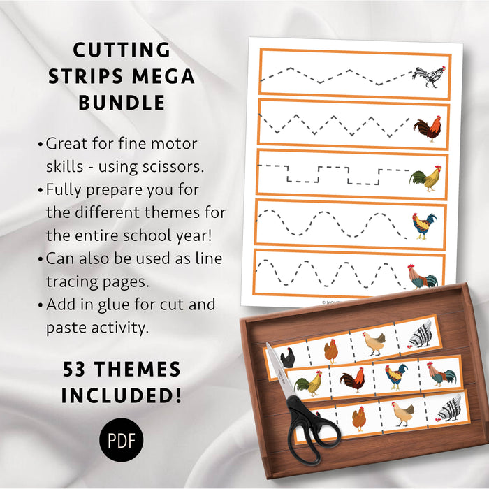 75% OFF Cutting Strips Mega Bundle