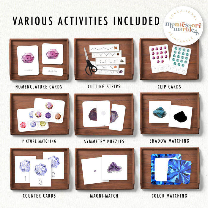 Minerals & Stones Activity Bundle for Early Years