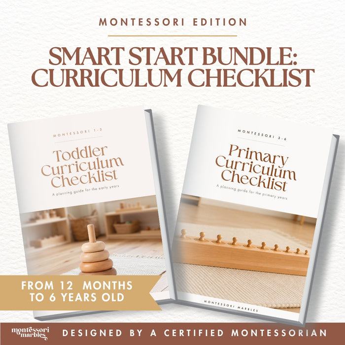 Complete Montessori Curriculum Checklist Bundle | Teacher Resources Ages 1-6