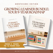 Curriculum checklist bundle spanning Primary through Upper Elementary