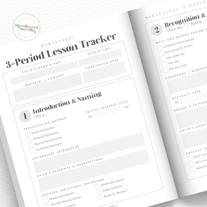 The Complete Montessori Teacher Planner Kit