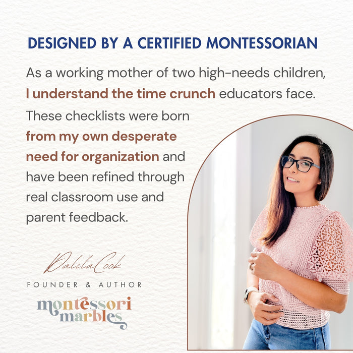 Complete Montessori Curriculum Bundle - Ages 1-12