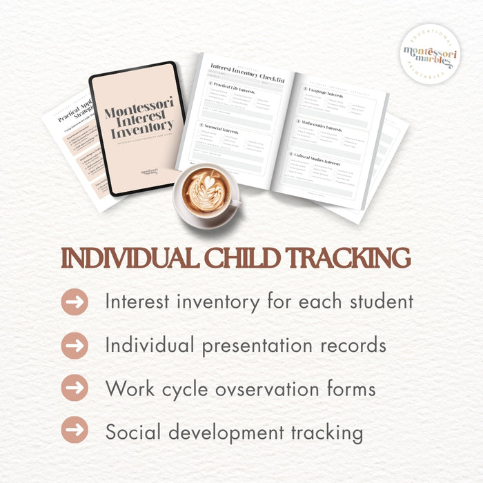 Montessori Teacher Planner | Primary 3-6 Classroom | 100+ Page Printable PDF