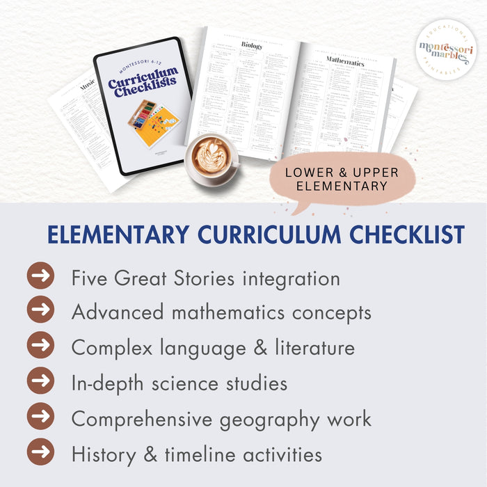 Complete Montessori Curriculum Bundle - Ages 1-12