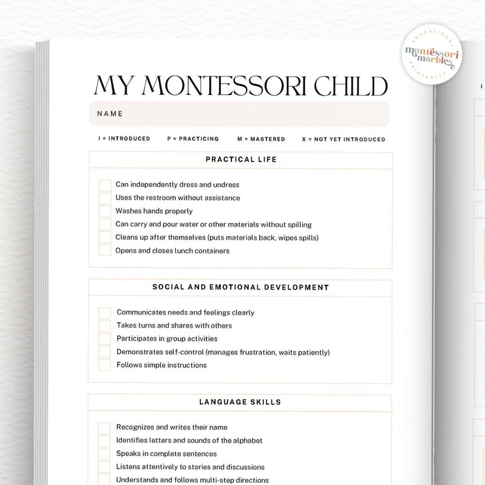 The Complete Montessori Teacher Planner Kit