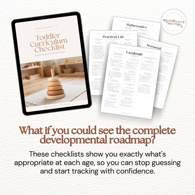 Complete Montessori Curriculum Checklist Bundle | Teacher Resources Ages 1-6