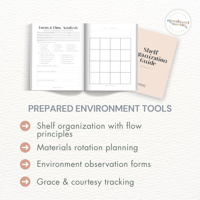 The Complete Montessori Teacher Planner Kit