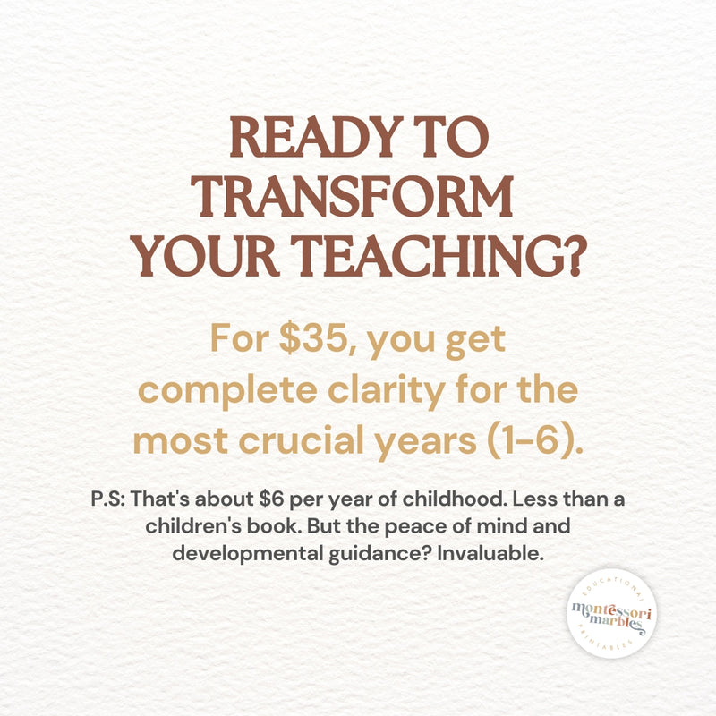 Complete Montessori Curriculum Checklist Bundle | Teacher Resources Ages 1-6