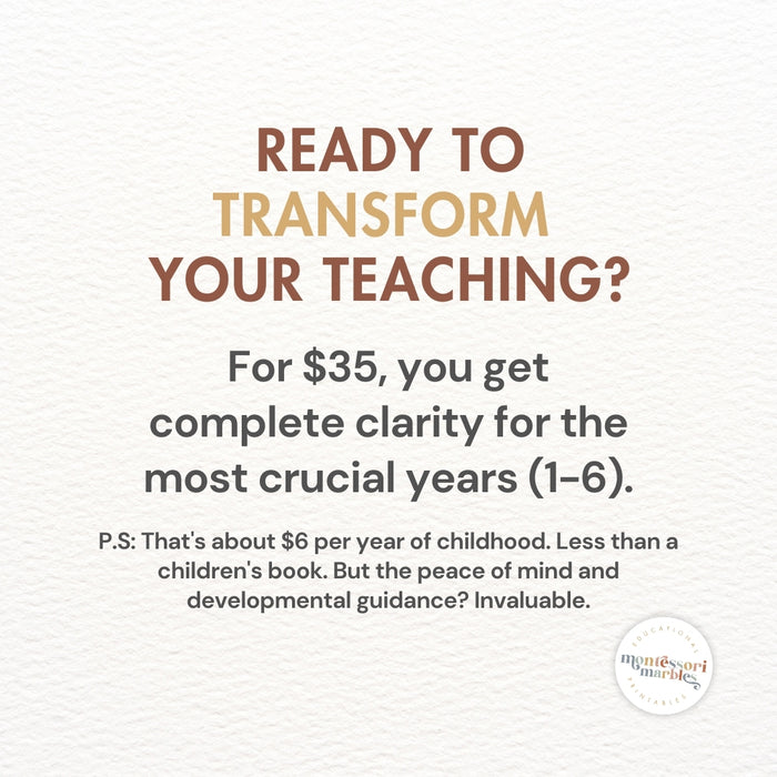Complete Montessori Curriculum Checklist Bundle | Teacher Resources Ages 1-6