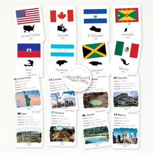 North America Fact Cards