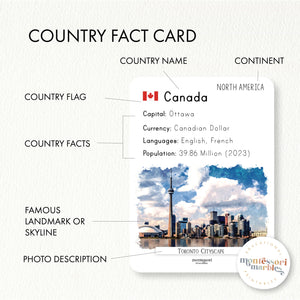 North America Fact Cards