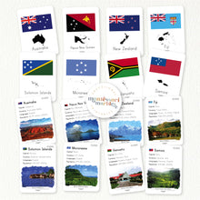Load image into Gallery viewer, Oceania Fact Cards
