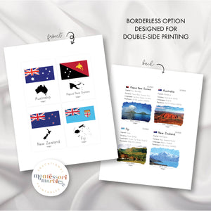 Oceania Fact Cards