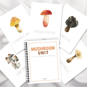 Mushroom Picture Binder