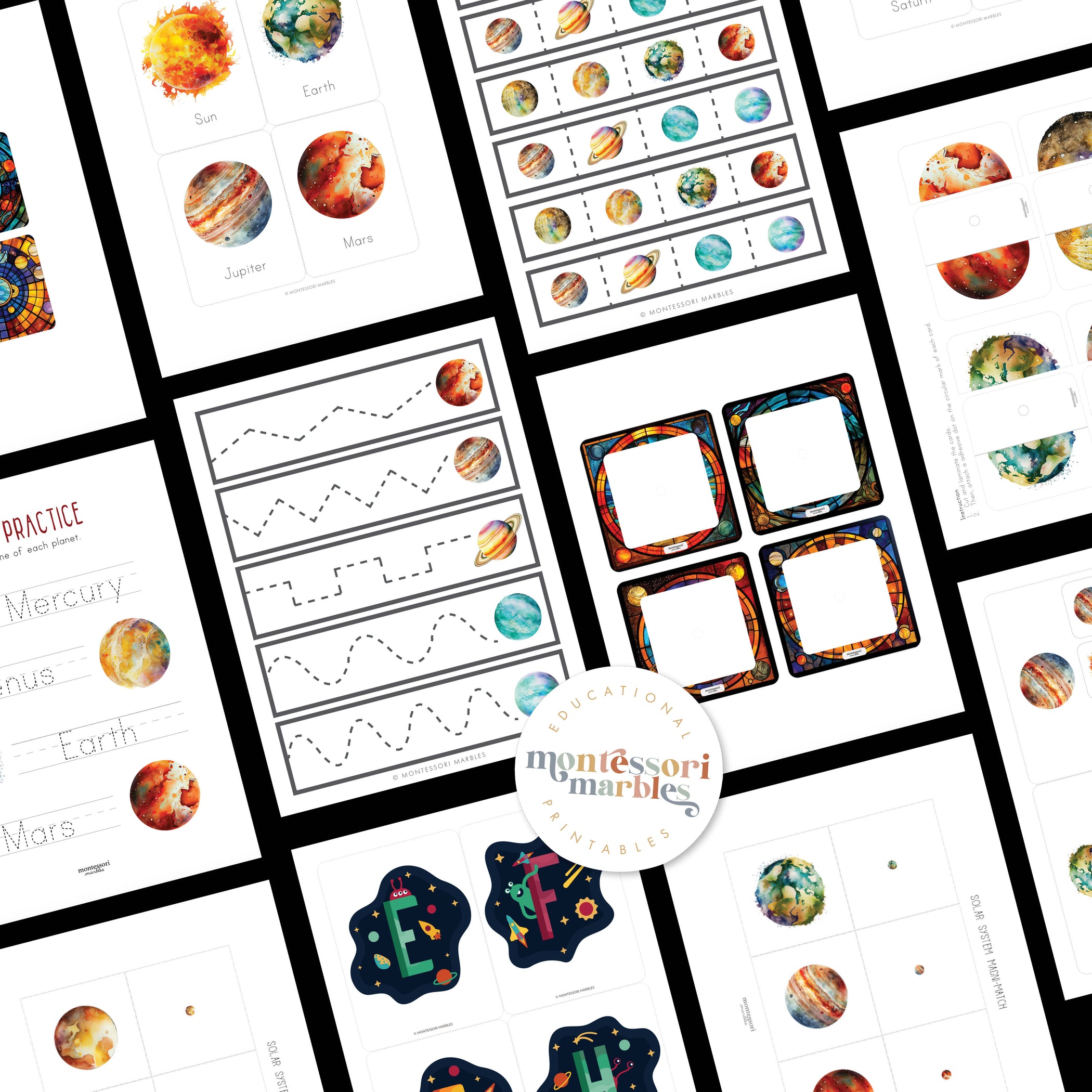 Solar System Activity Bundle | 10 Space Activities Ages 3-6 | Planets ...
