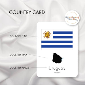South America Fact Cards