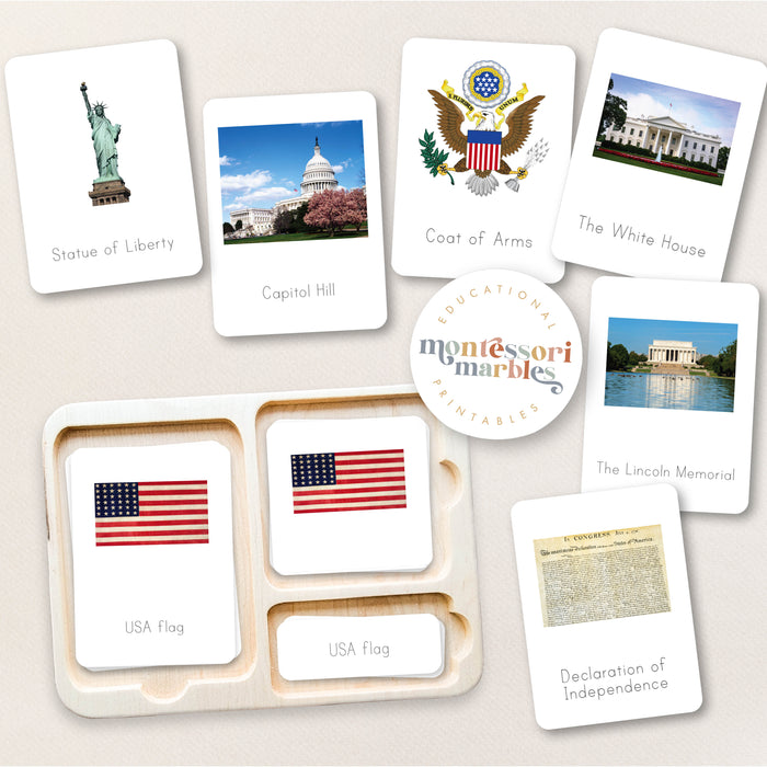 United States Nomenclature Cards