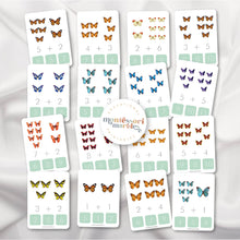 Load image into Gallery viewer, Butterfly Addition Clip Card
