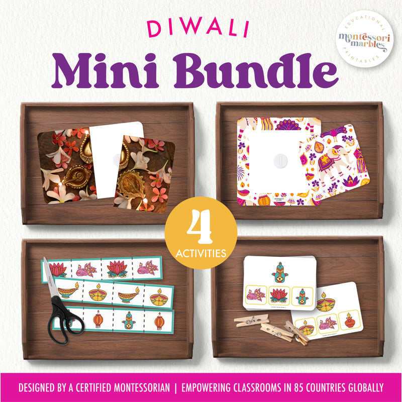 Diwali-themed mini bundle with printable festival activities