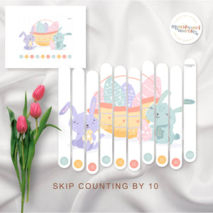 Easter Skip Counting Puzzles