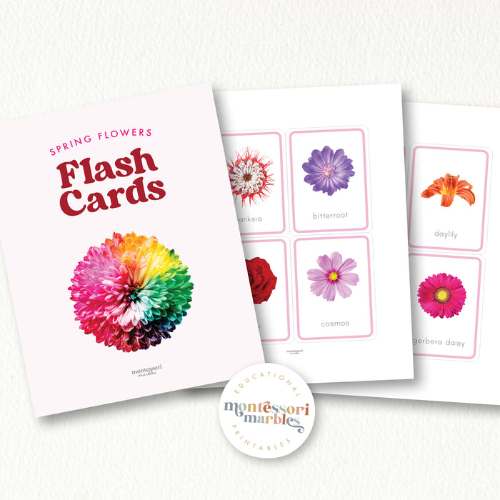 Flowers Flash Cards