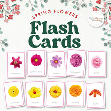 Load image into Gallery viewer, Flowers Flash Cards
