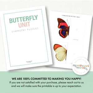 Butterfly Two-Piece Puzzles