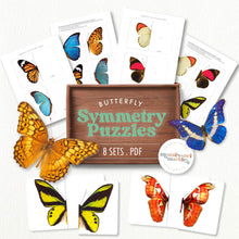 Load image into Gallery viewer, Butterfly Symmetry Puzzles
