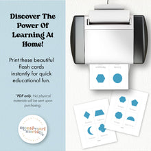 Load image into Gallery viewer, Shapes Flash Cards
