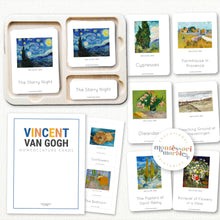 Load image into Gallery viewer, Vincent Van Gogh Montessori Nomenclature Cards
