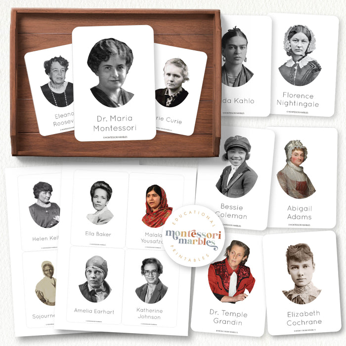 Women History Month Flash Cards