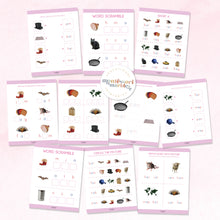 Load image into Gallery viewer, Montessori Pink Series Workbook Short A
