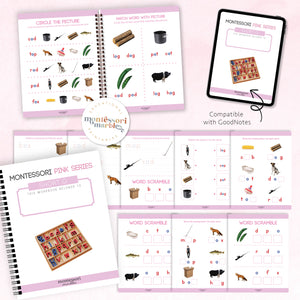 Montessori Pink Series Workbook Short O