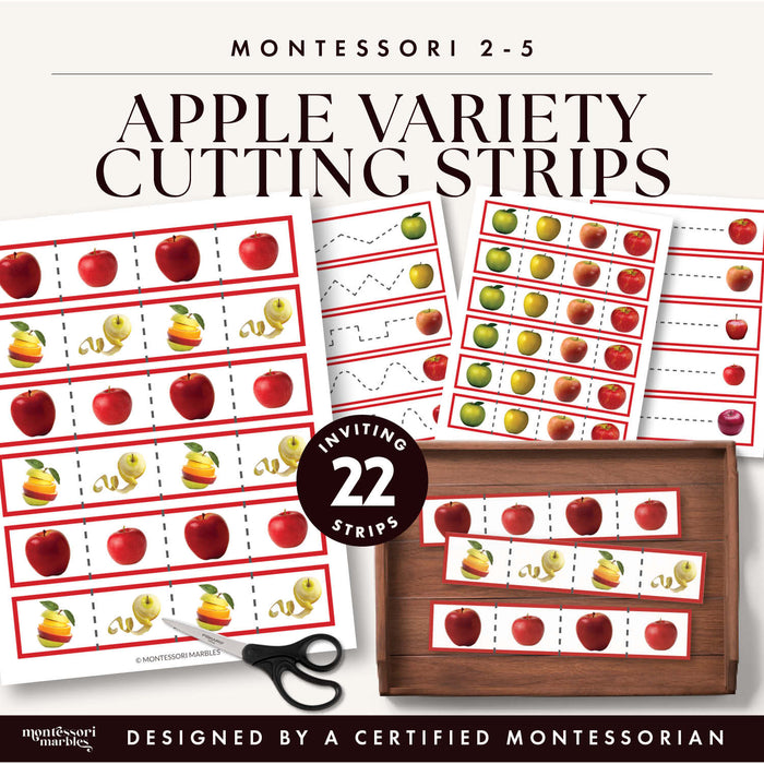 Apples Cutting Strips