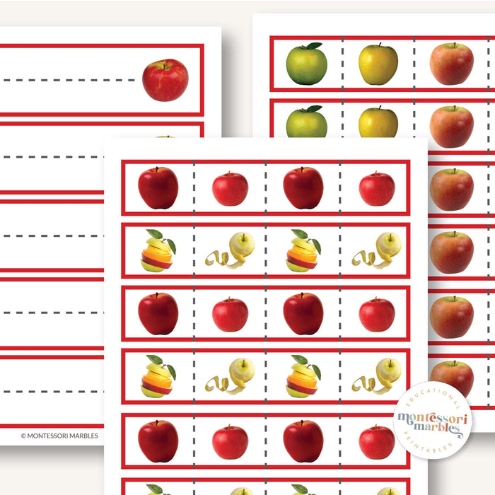 Apples Cutting Strips