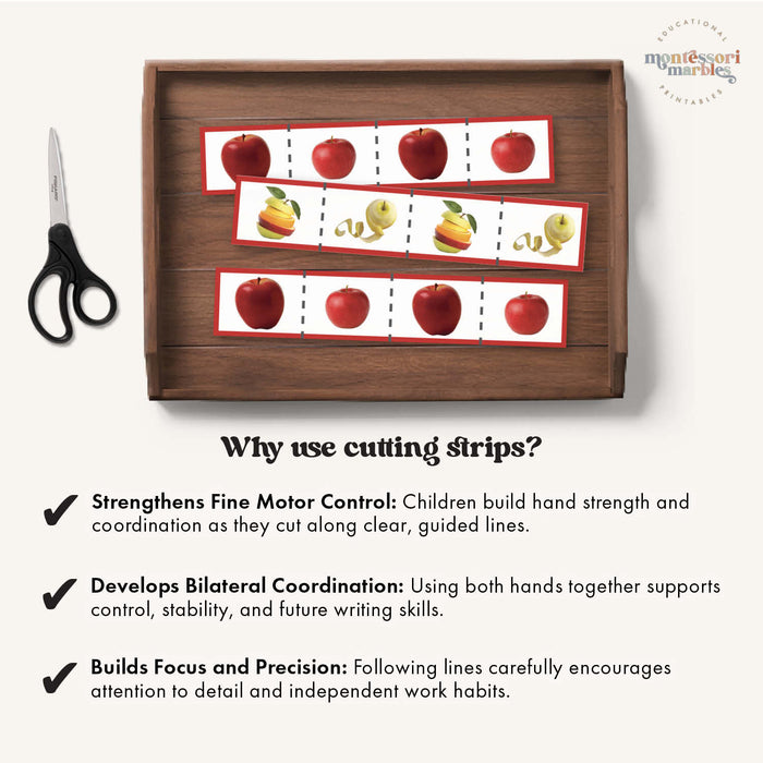 Apples Cutting Strips