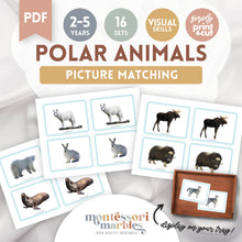 Load image into Gallery viewer, Polar Animals Picture Cards
