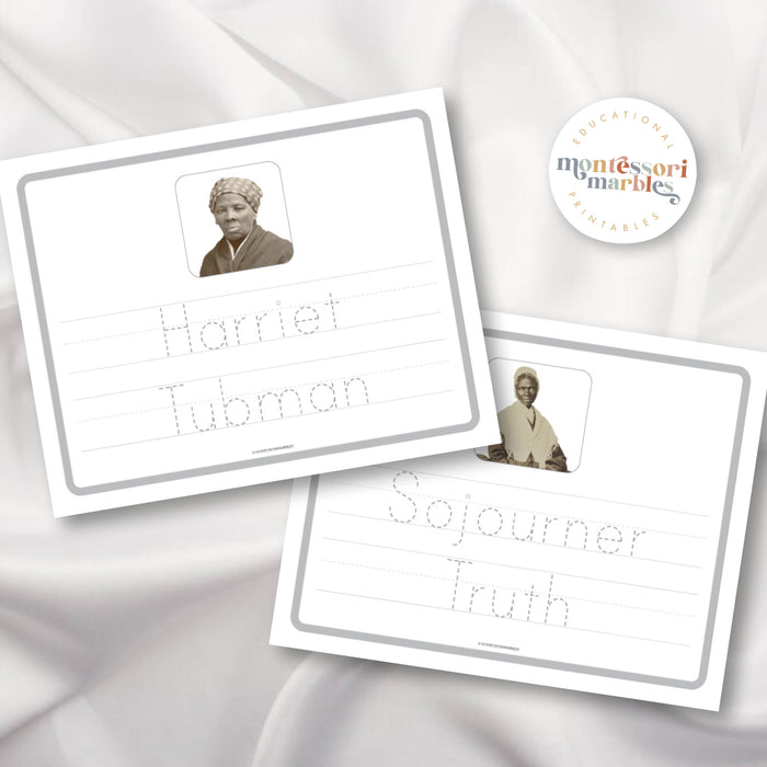 Black History Month Writing Practice